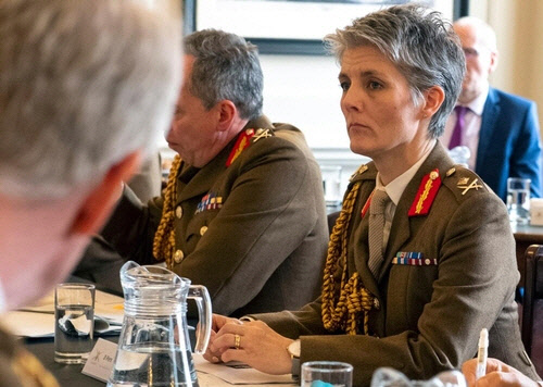 샤론 네스미스 영국 육군 소장. <영국군 홈페이지 캡처>